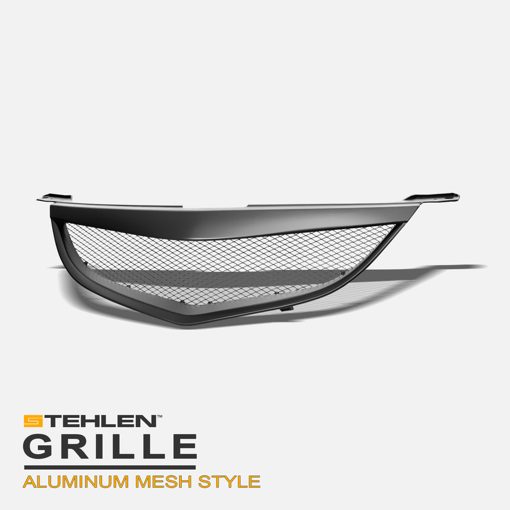 2004-2006 Mazda 3 Sedan Matte Black Front Grille Replacement