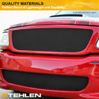 2022-2024 Toyota Tundra LED Front Grille Lex Style - Glossy Black