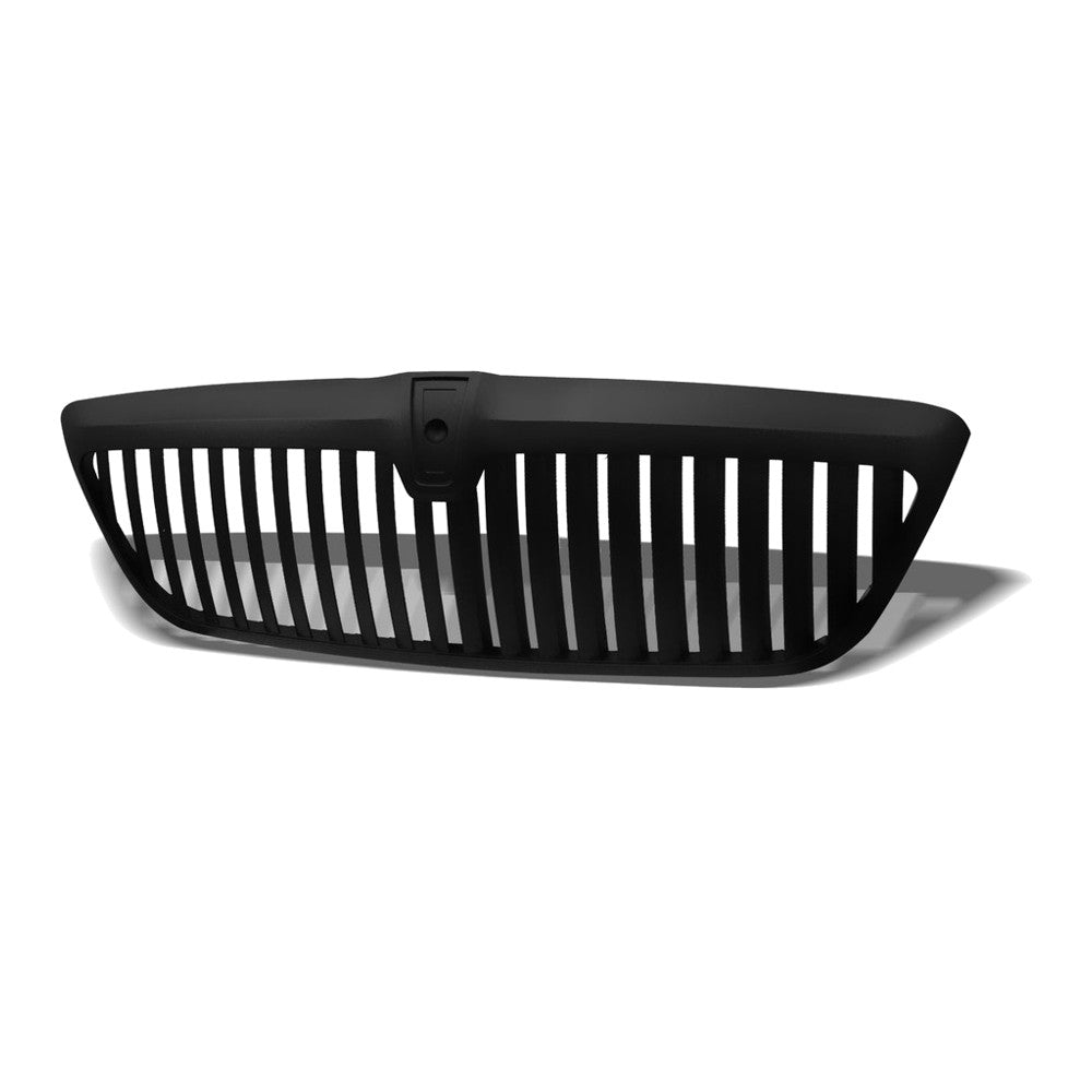 1998-2002 Lincoln Navigator Vertical Style Front Grille — Black — product view