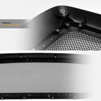 2002-2005 Dodge Ram 1500 2500 3500 Rivet Mesh Grille Matte Black