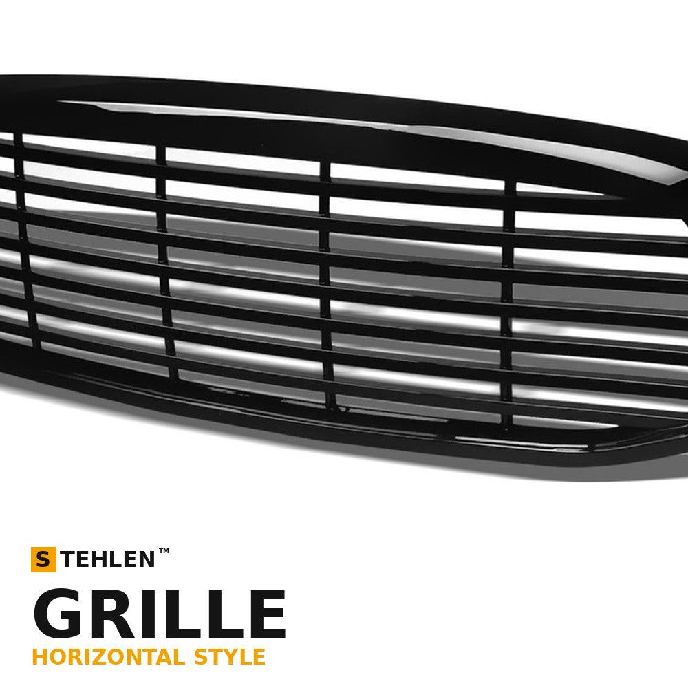 2006-2008 Dodge Ram 1500 Horizontal Front Grille — Black