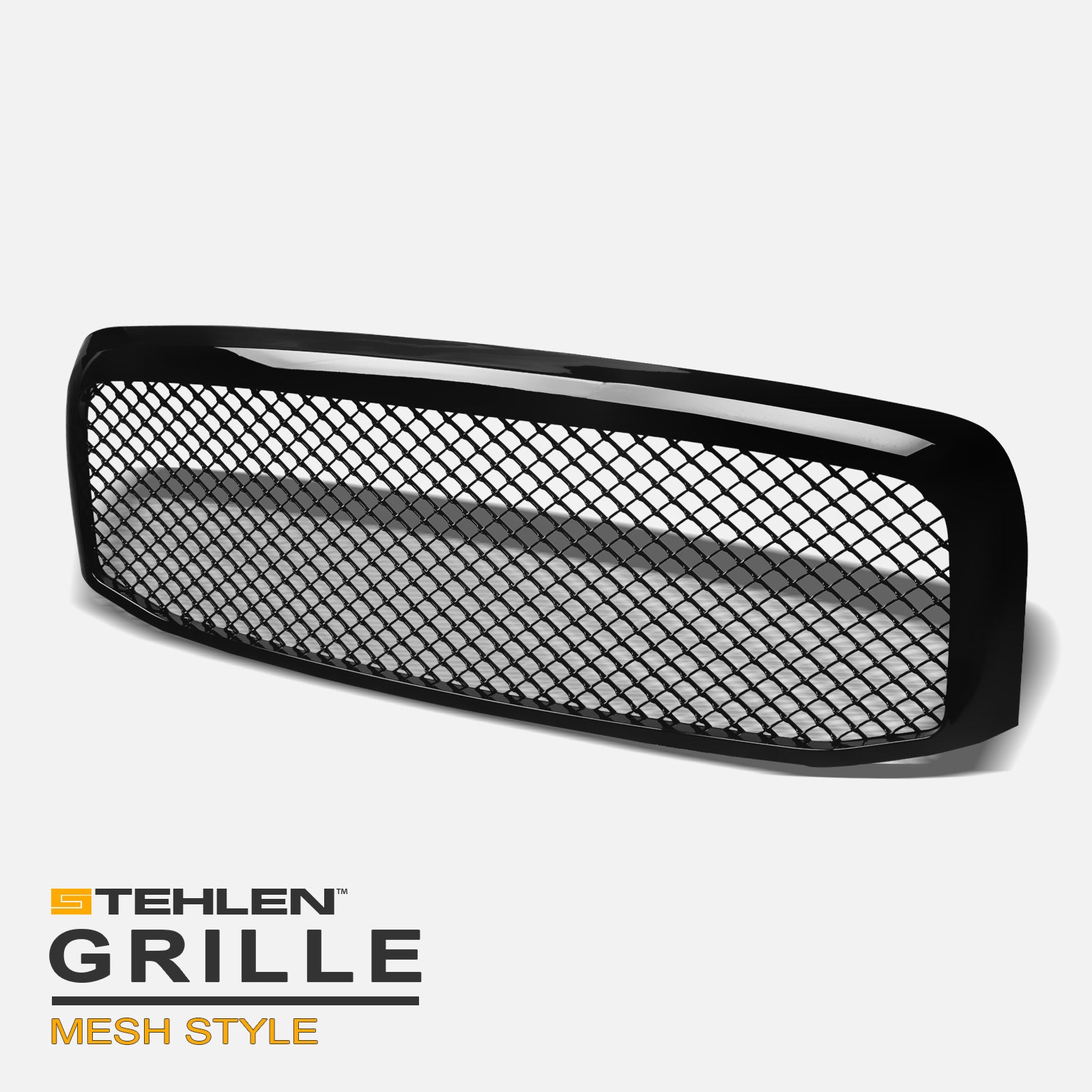 2006-2009 Dodge Ram 1500 2500 3500 Mesh Front Grille - Black