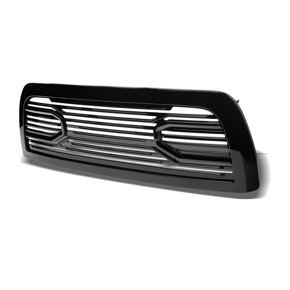 2010-2018 Ram 2500/3500 Big Horn Style Front Grille — Black — product view