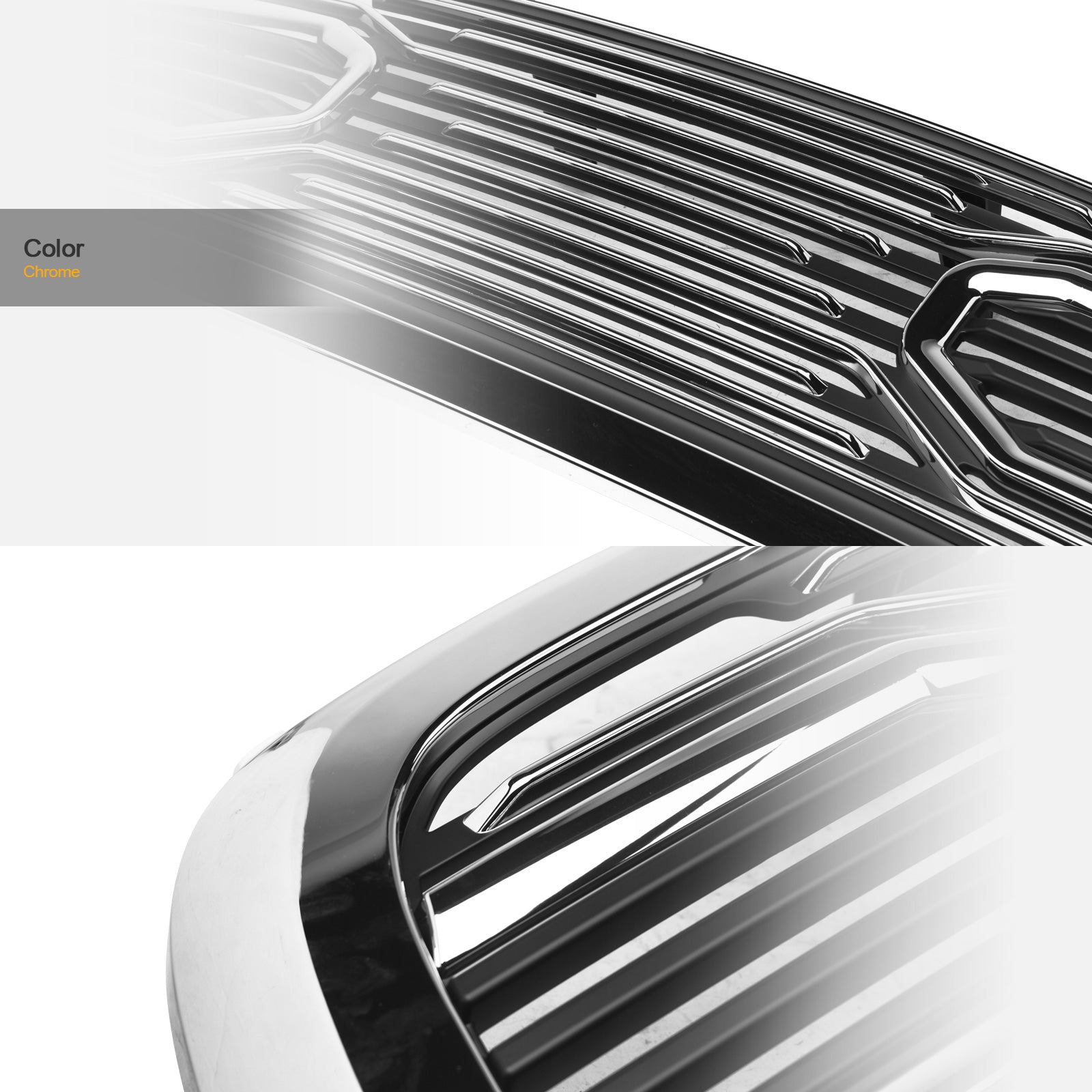 2010-2018 Dodge Ram 2500/3500/4500/5500 Big Horn Grille - Chrome
