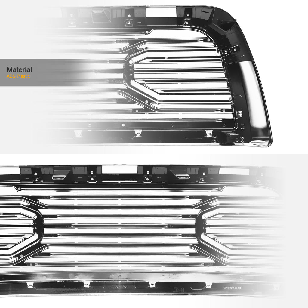 2010-2018 Dodge Ram 2500/3500/4500/5500 Big Horn Grille - Chrome