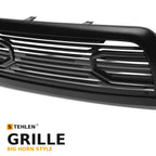 2010-2018 Ram 2500/3500 Big Horn Style Front Grille — Matte Black