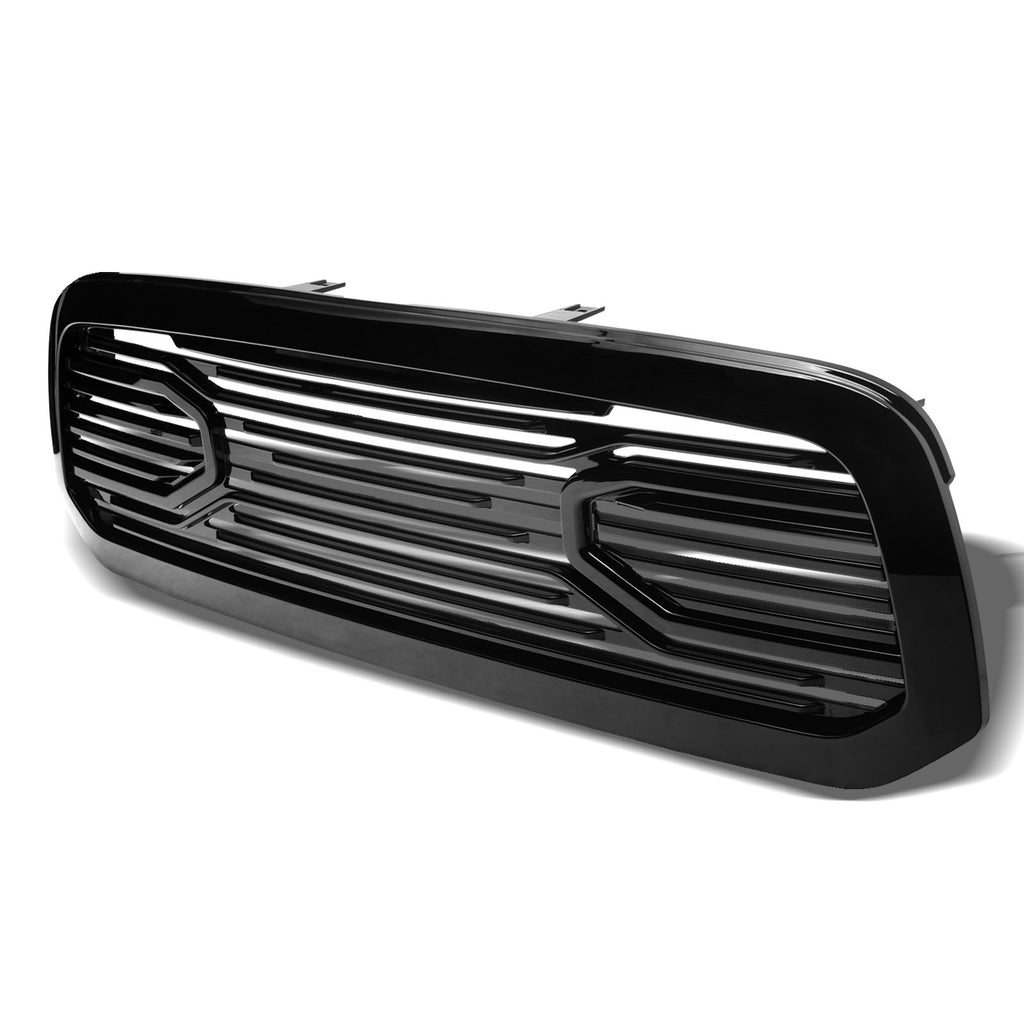 2013-2024 Dodge Ram 1500 Big Horn Style ABS Front Grille - Black