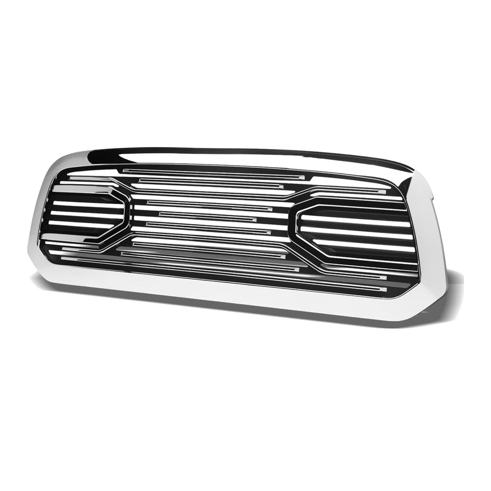 2013-2018 Ram 1500 & 2019-2024 Ram 1500 Classic Big Horn Style Front Grille — Chrome — product view