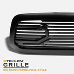 2013-2022 Dodge Ram 1500 Big Horn Style Grille Matte Black