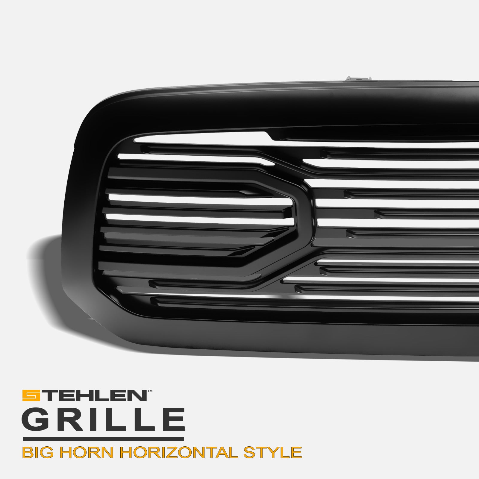 2013-2022 Dodge Ram 1500 Big Horn Style Grille Matte Black