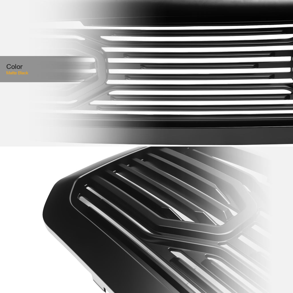 2013-2022 Dodge Ram 1500 Big Horn Style Grille Matte Black