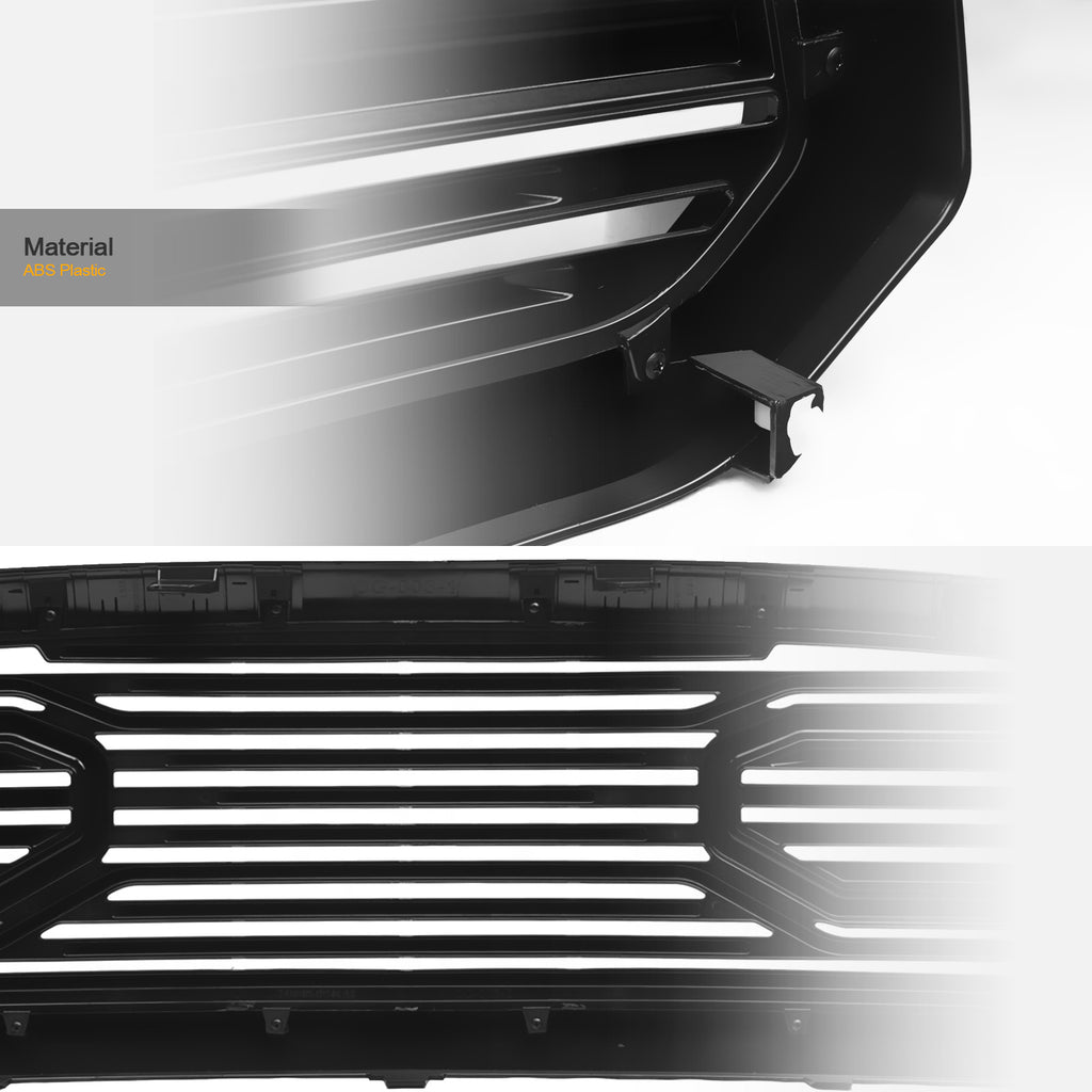 2013-2022 Dodge Ram 1500 Big Horn Style Grille Matte Black