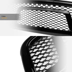 2013-2024 Dodge Ram 1500 Honeycomb Rebel Style Front Grille - Black