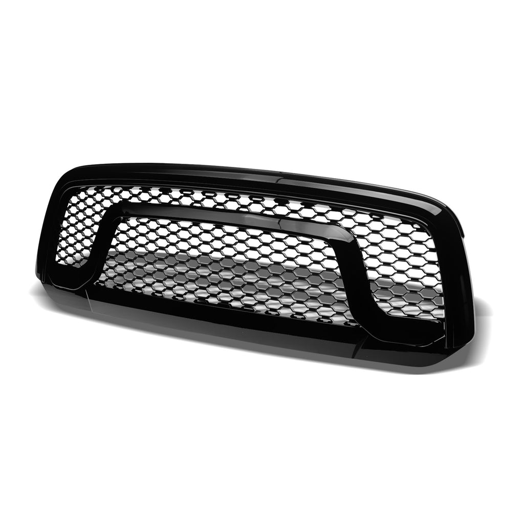 2013-2024 Dodge Ram 1500 Honeycomb Rebel Style Front Grille - Black