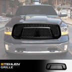 2013-2022 Dodge Ram 1500 Honeycomb Rebel Style Front Grille - Matte Black