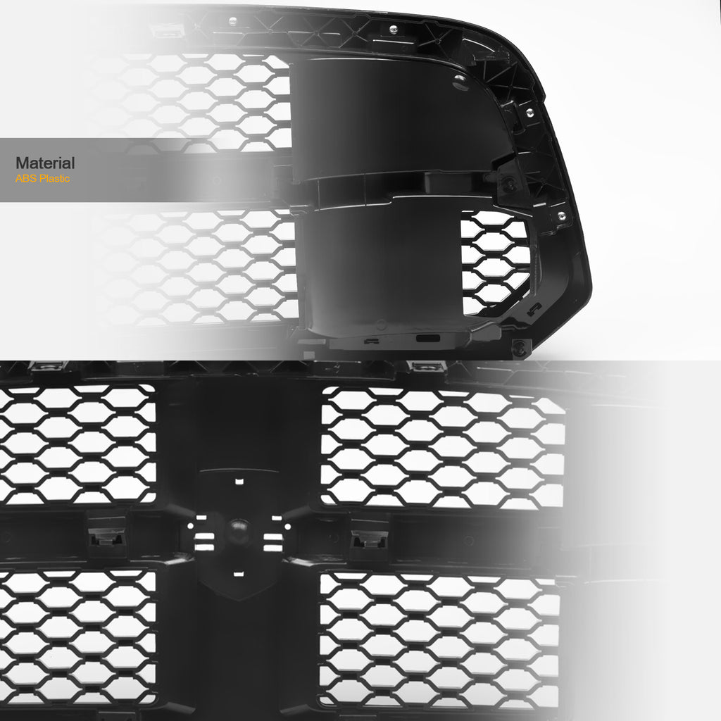2013-2024 Dodge Ram 1500 OE Mesh Front Grille Black - Power