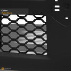 2013-2018 Ram 1500 & 2019-2024 Ram 1500 Classic OE Style Mesh Front Grille — Matte Black — detail