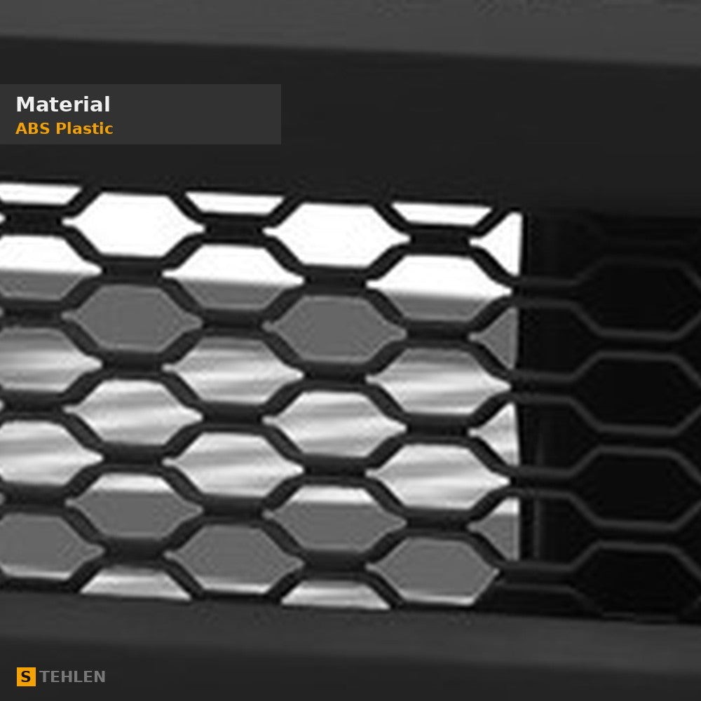 2013-2018 Ram 1500 & 2019-2024 Ram 1500 Classic OE Style Mesh Front Grille — Matte Black — detail