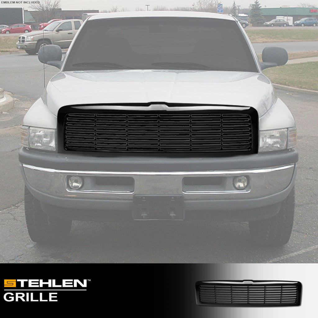 1994-2002 Dodge Ram 1500 2500 3500 Horizontal Grille - Black
