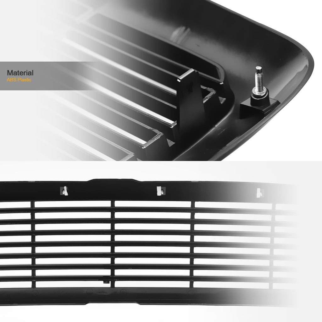 1994-2002 Dodge Ram 1500 2500 3500 Horizontal Grille - Black