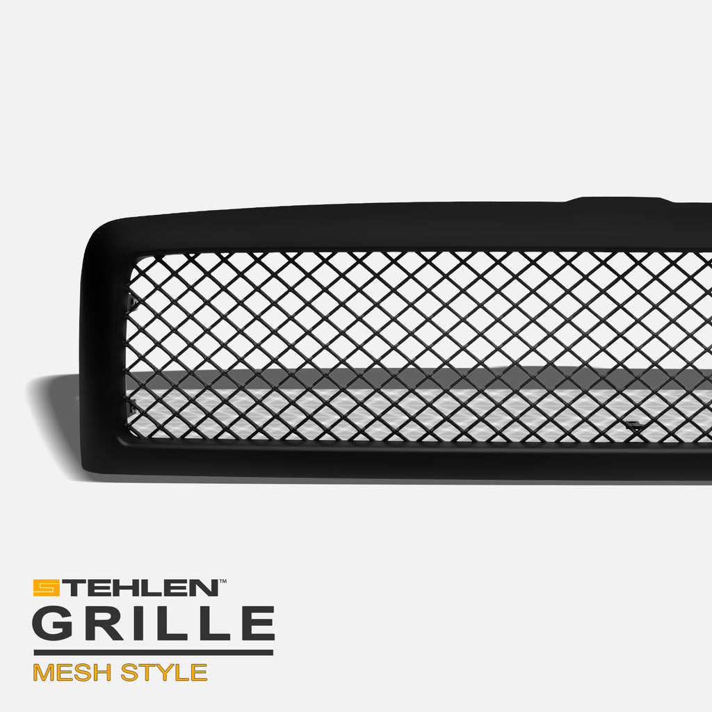 1994-2002 Dodge Ram 1500 2500 3500 Mesh Front Grille Matte Black