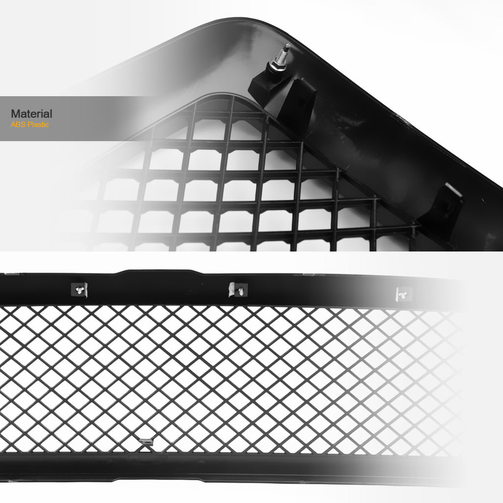 1994-2002 Dodge Ram 1500 2500 3500 Mesh Front Grille Matte Black