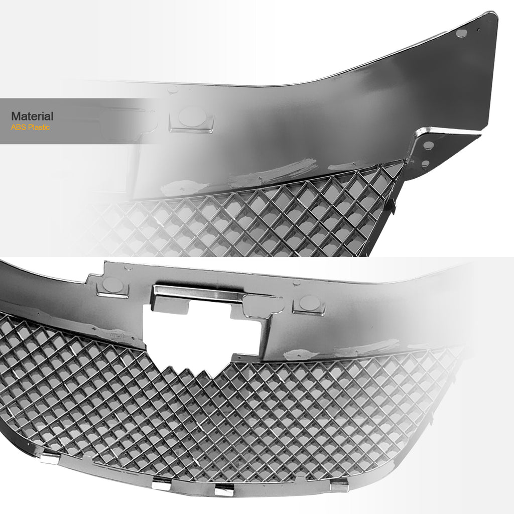 2007-2010 Chrysler Sebring Bentley Style Chrome Mesh Grille - ABS