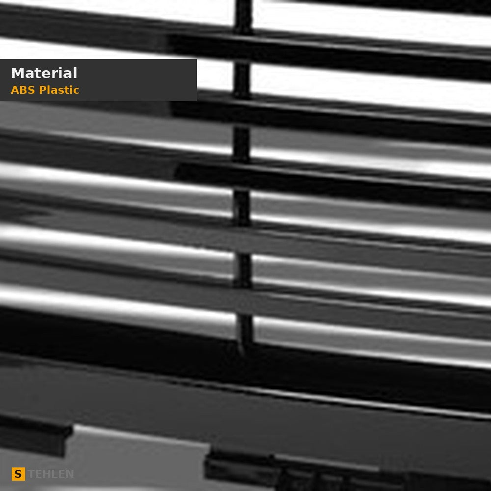 2007-2013 GMC Sierra 1500 Horizontal Front Grille — Black — detail