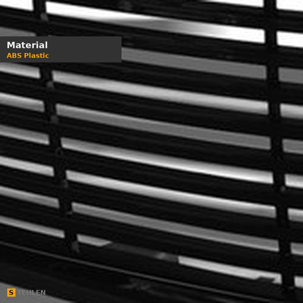 2007-2010 Chevrolet Silverado 1500 Horizontal Front Grille — Black — detail