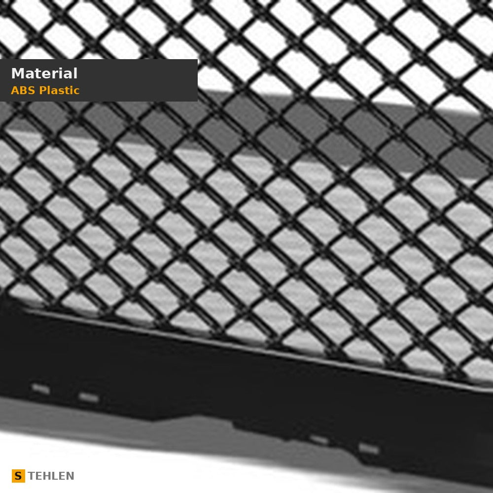 2014-2015 Chevrolet Silverado 1500 Horizontal Front Grille — Black — detail