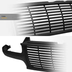 1999-2006 Chevrolet Silverado Tahoe Suburban Grille Horizontal Matte Black