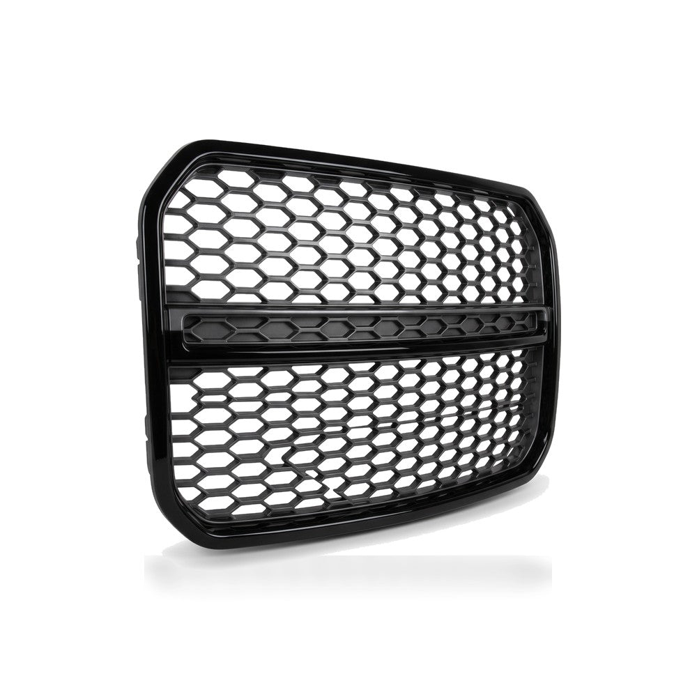 2015-2020 Chevrolet Tahoe & Suburban Badgeless ABS Front Grille — Glossy Black — product view