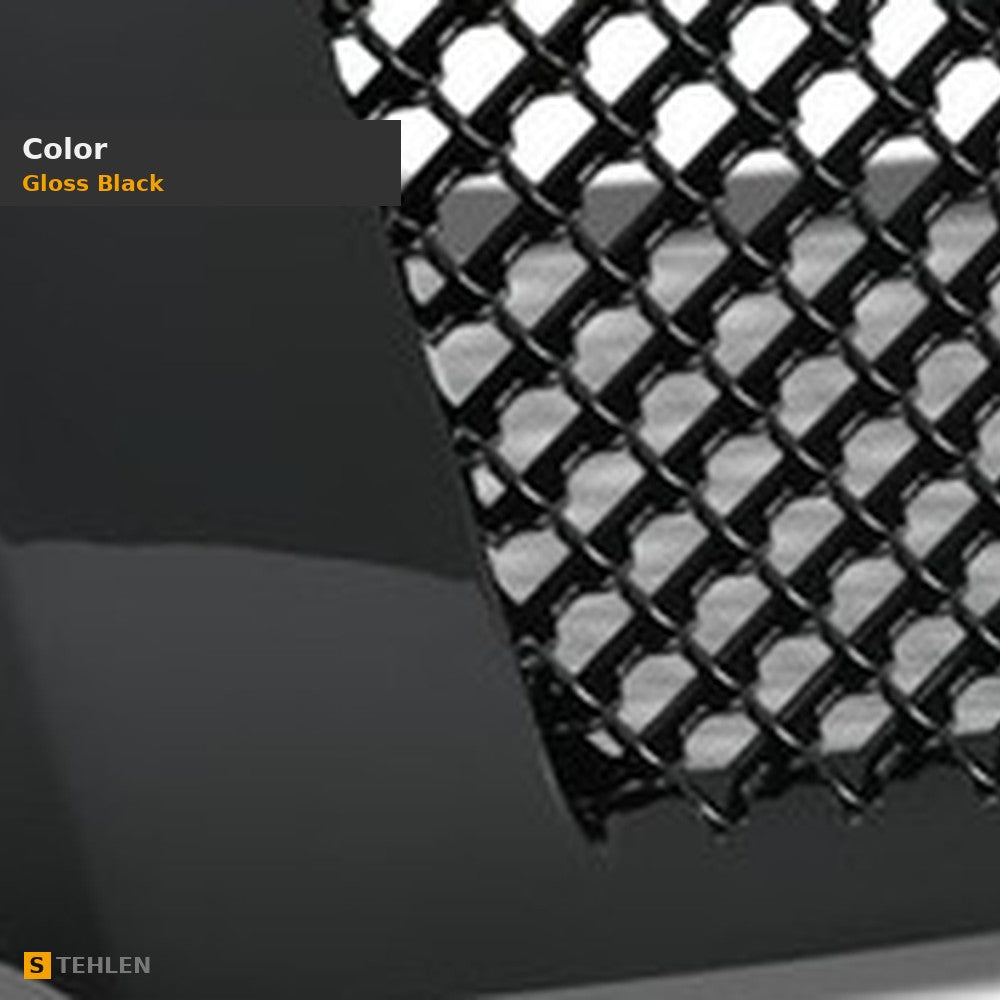2004-2007 Nissan Titan & 2005-2007 Armada Honeycomb Mesh Front Grille — Black — detail