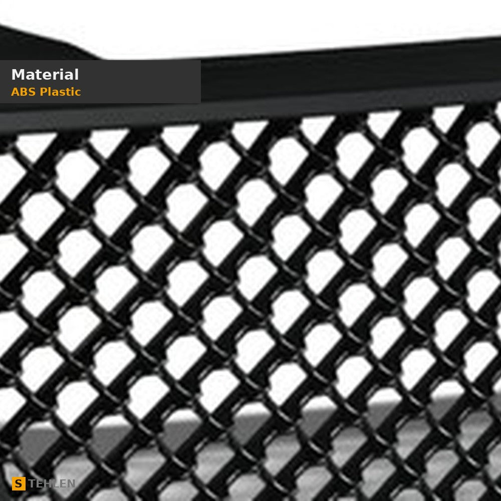 2004-2007 Nissan Titan & 2005-2007 Armada Honeycomb Mesh Front Grille — Black — detail