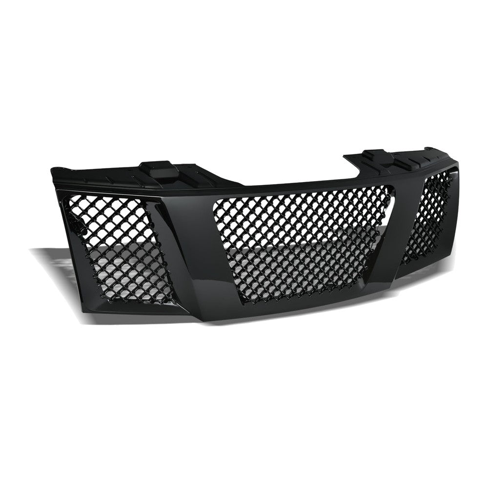 2004-2007 Nissan Titan & 2005-2007 Armada Honeycomb Mesh Front Grille — Black — product view
