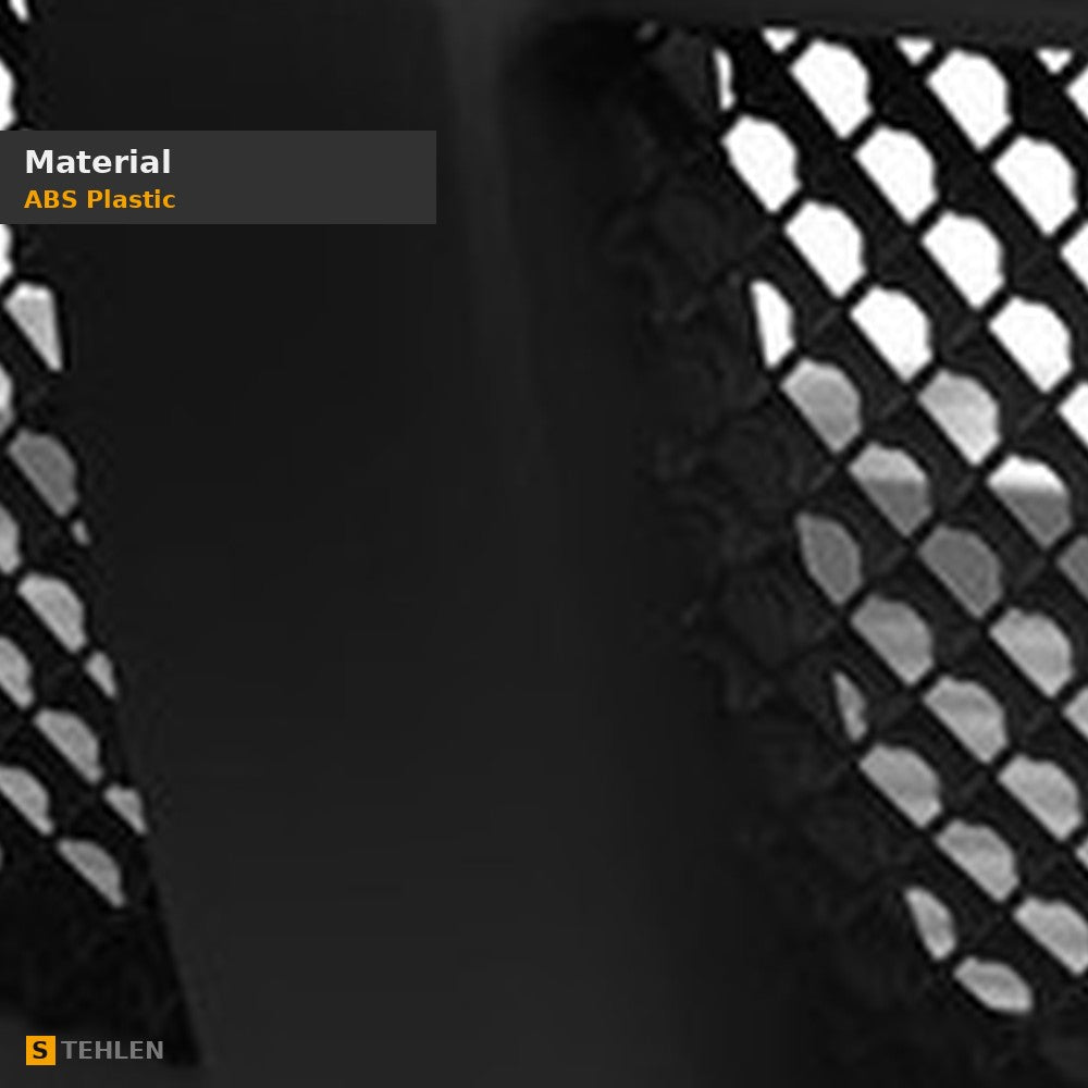 2004-2007 Nissan Titan & 2005-2007 Armada Mesh Style ABS Front Grille — Matte Black — detail