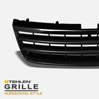2004-2007 Volkswagen Touareg Front Grille - Black | TORG-0206-BK