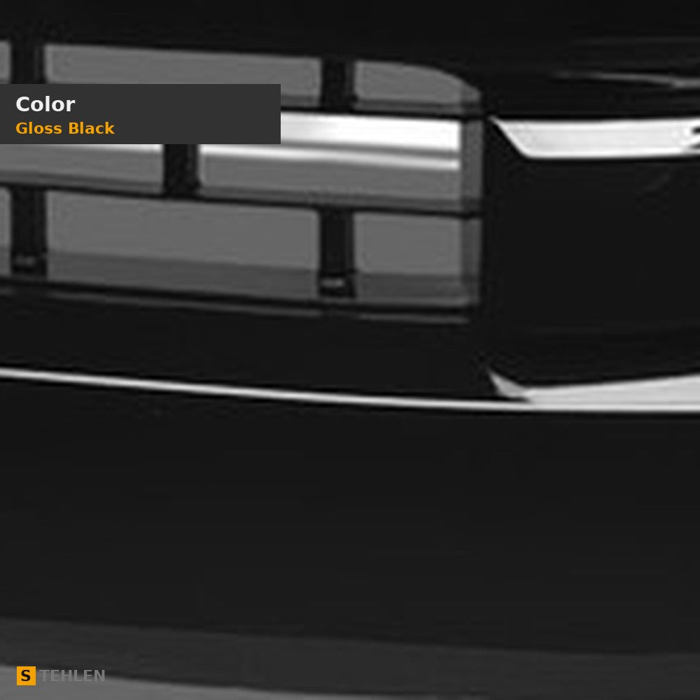 2014-2017 Toyota Tundra TRD Style Front Grille — Black — detail