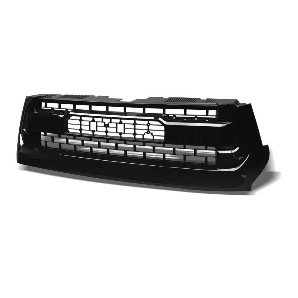 2014-2017 Toyota Tundra TRD Style Front Grille — Black — product view