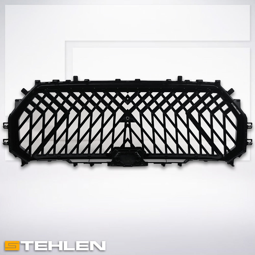 2022-2024 Toyota Tundra Lex Style ABS Front Grille - Glossy Black