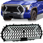 2022-2024 Toyota Tundra LED Front Grille Lex Style - Glossy Black