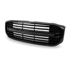 2021-2024 GMC Yukon & Yukon XL Badgeless Front Grille w/ Sequential LED Light Bar — Glossy Black — product view