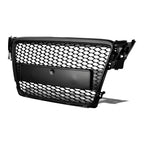 2009-2012 Audi A4 Front Grill Emblem - Matte Black