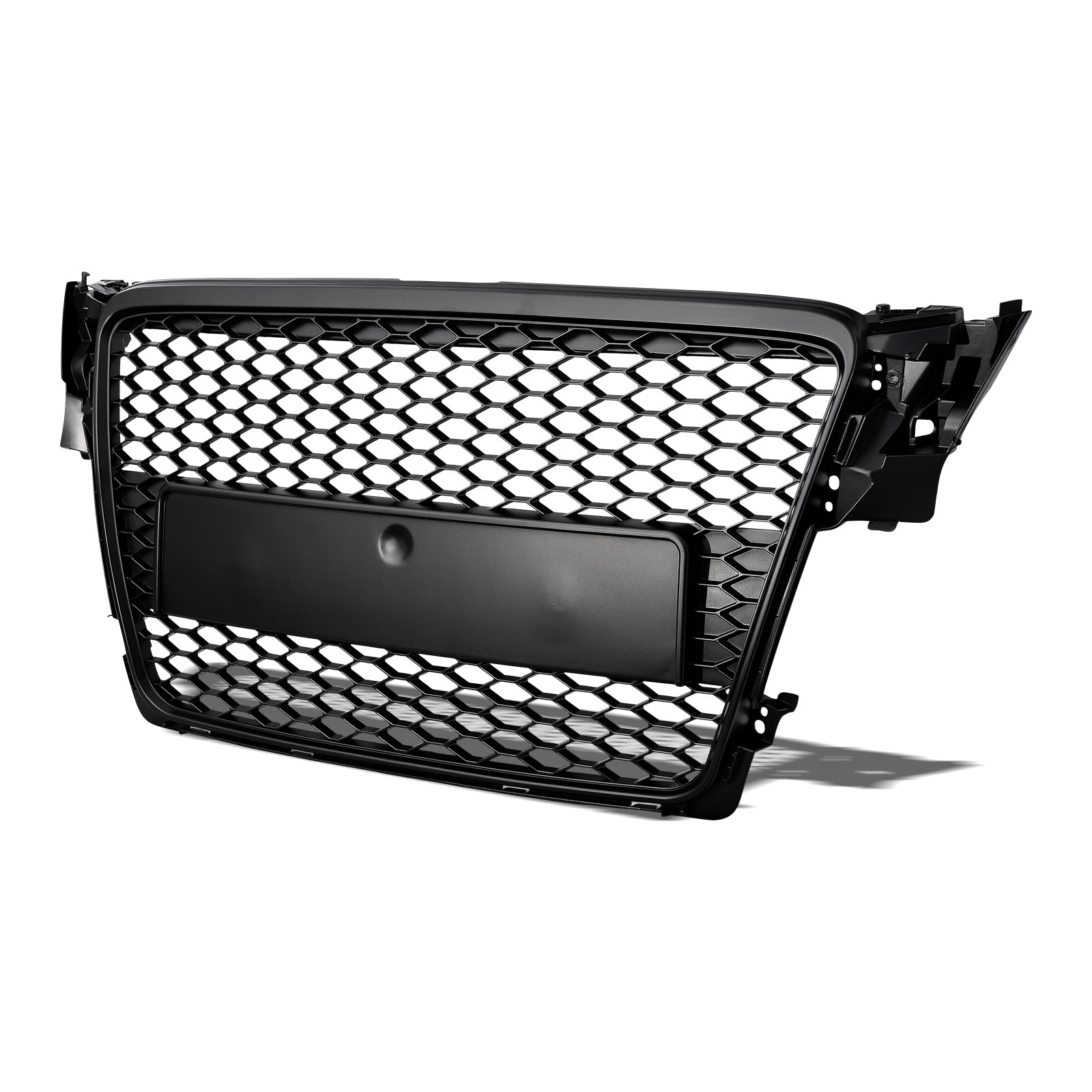 2009-2012 Audi A4 Front Grill Emblem - Matte Black
