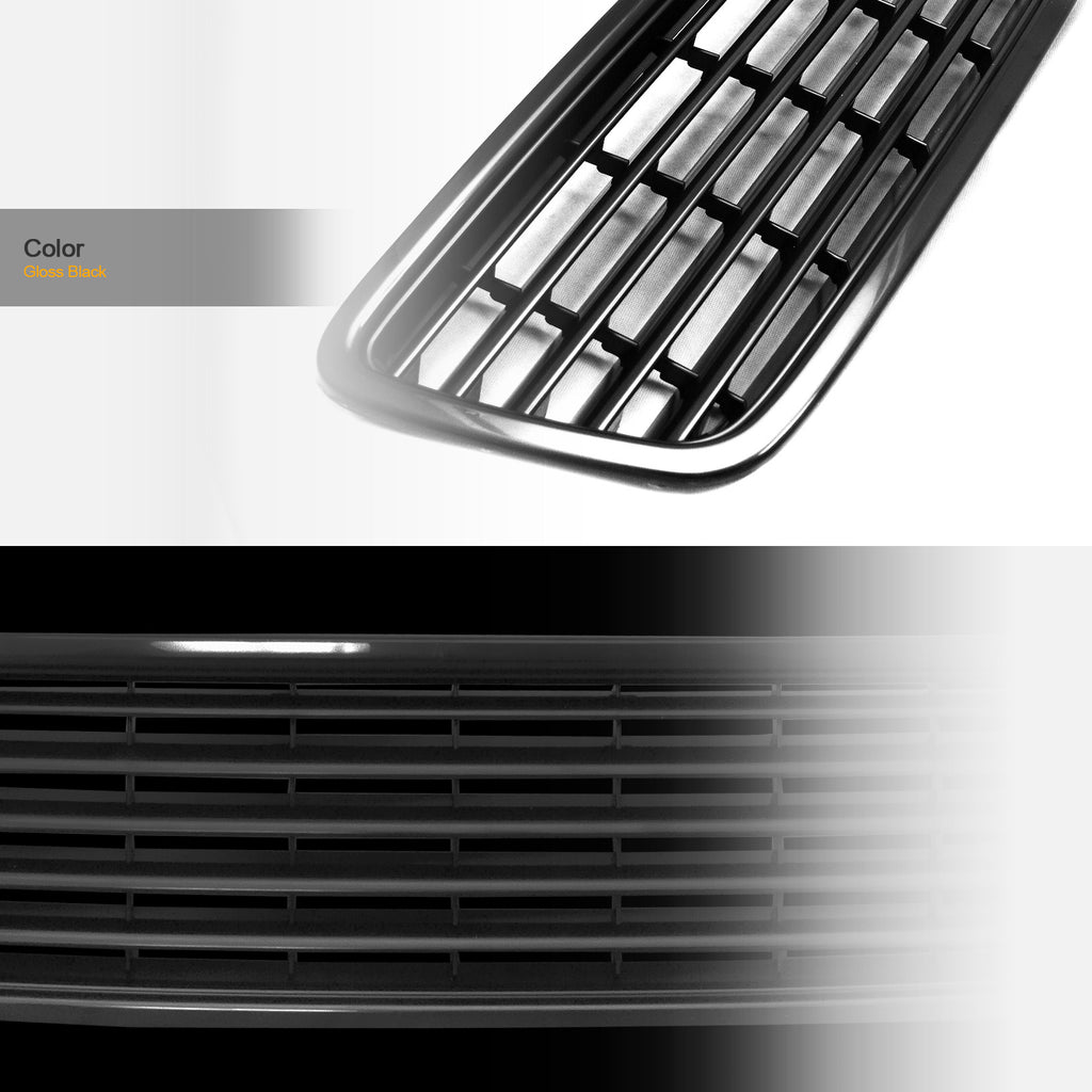 1996-2002 Audi A4 S4 B5 Front Grille - Black Mesh Style