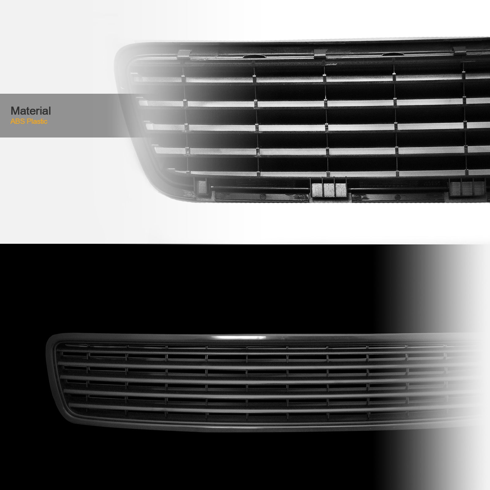 1996-2002 Audi A4 S4 B5 Front Grille - Black Mesh Style