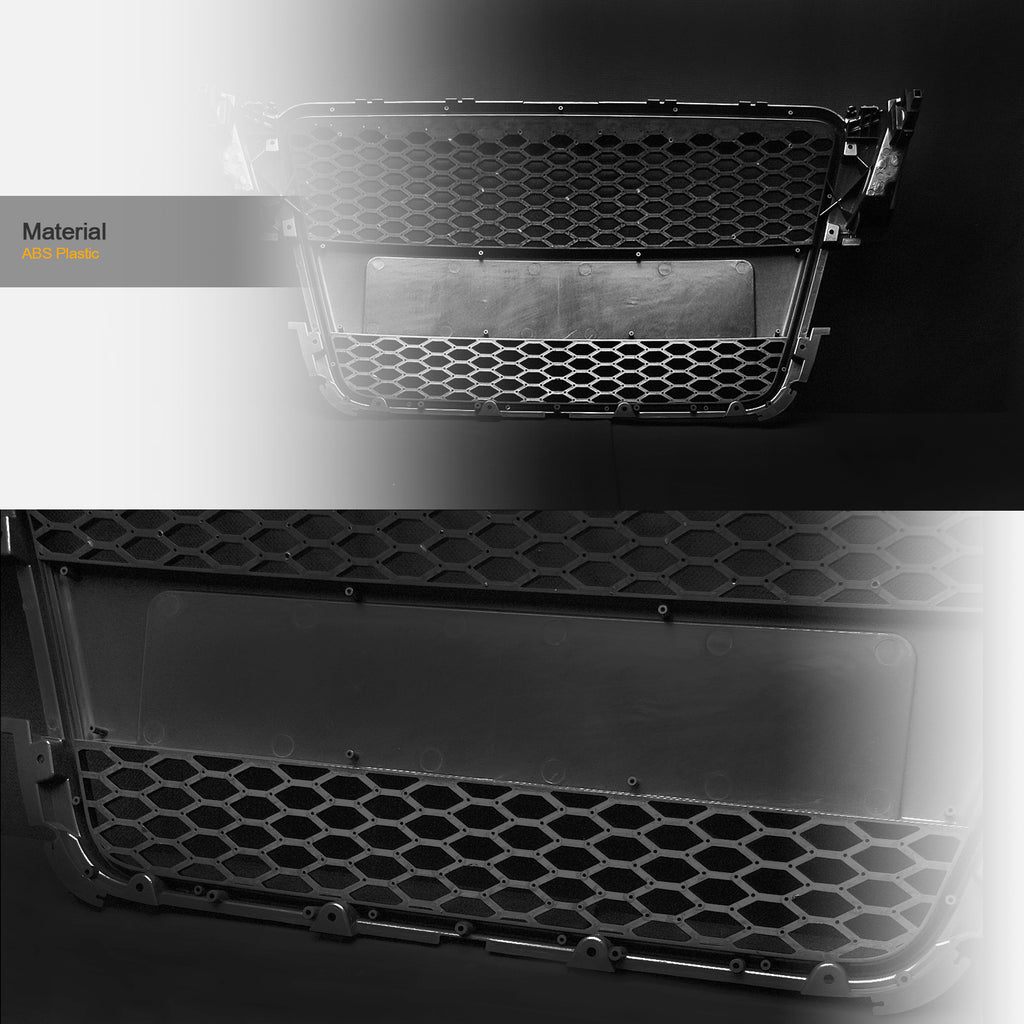 2008-2012 Audi A5 S5 Front Grille Emblem - Gloss Black