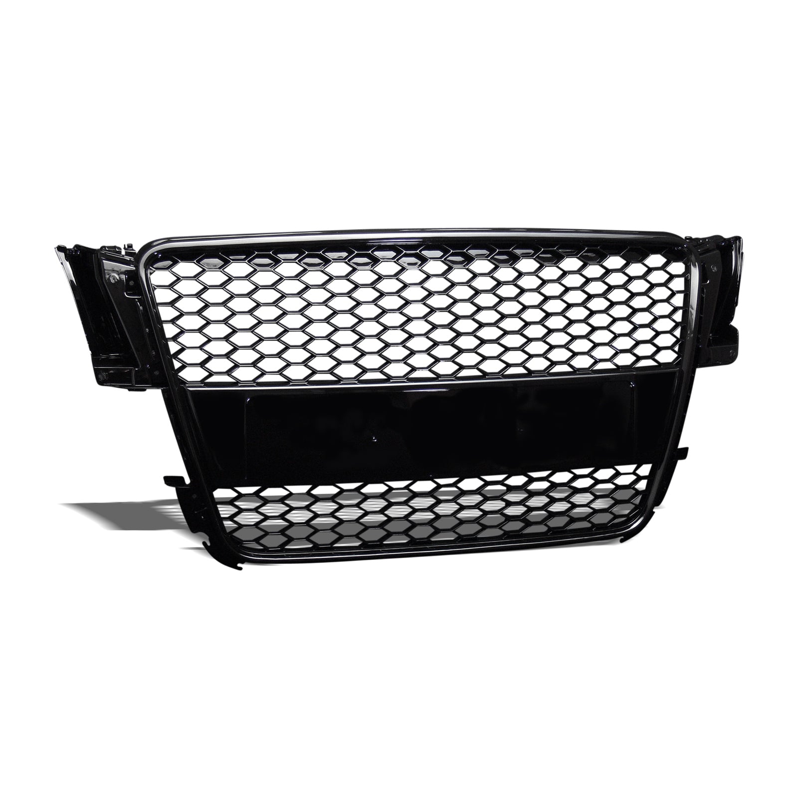 2008-2012 Audi A5 S5 Front Grille Emblem - Gloss Black