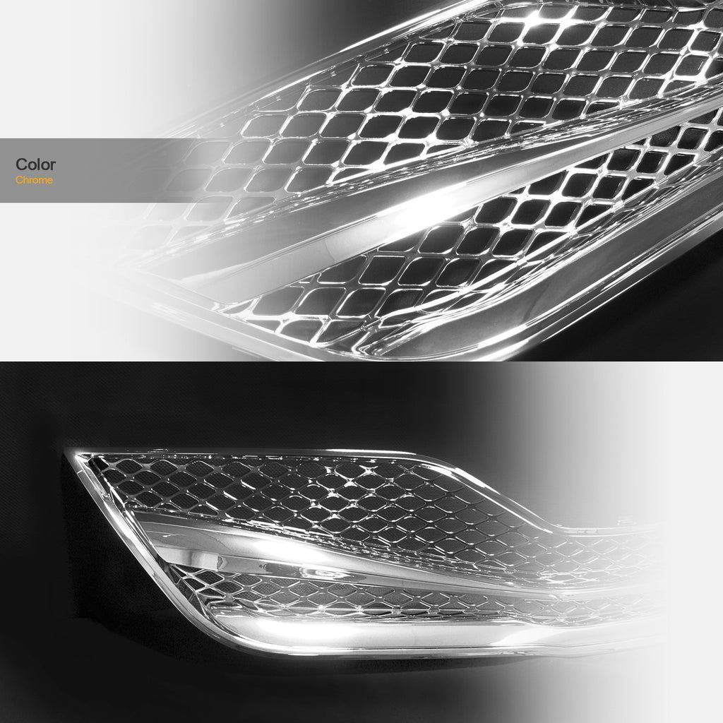 2010-2011 Toyota Camry Front Grille - Chrome Mesh Style