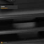 1999-2006 Volkswagen Golf MK4 GTI/R32 Badgeless Front Grille — Matte Black — detail